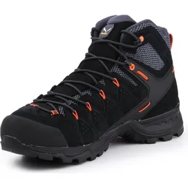 Salewa Alp Mate Mid WP Herren black out/fluo orange 45