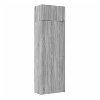 VidaXL Hochschrank Grau Sonoma 70x42,5x225 cm Holzwerkstoff