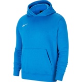 Nike Jungen Flc Park20 Kapuzenpullover, Royal Blue/White, S