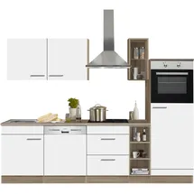 OPTIFIT Küchenzeile Kalmar 270 cm weiß