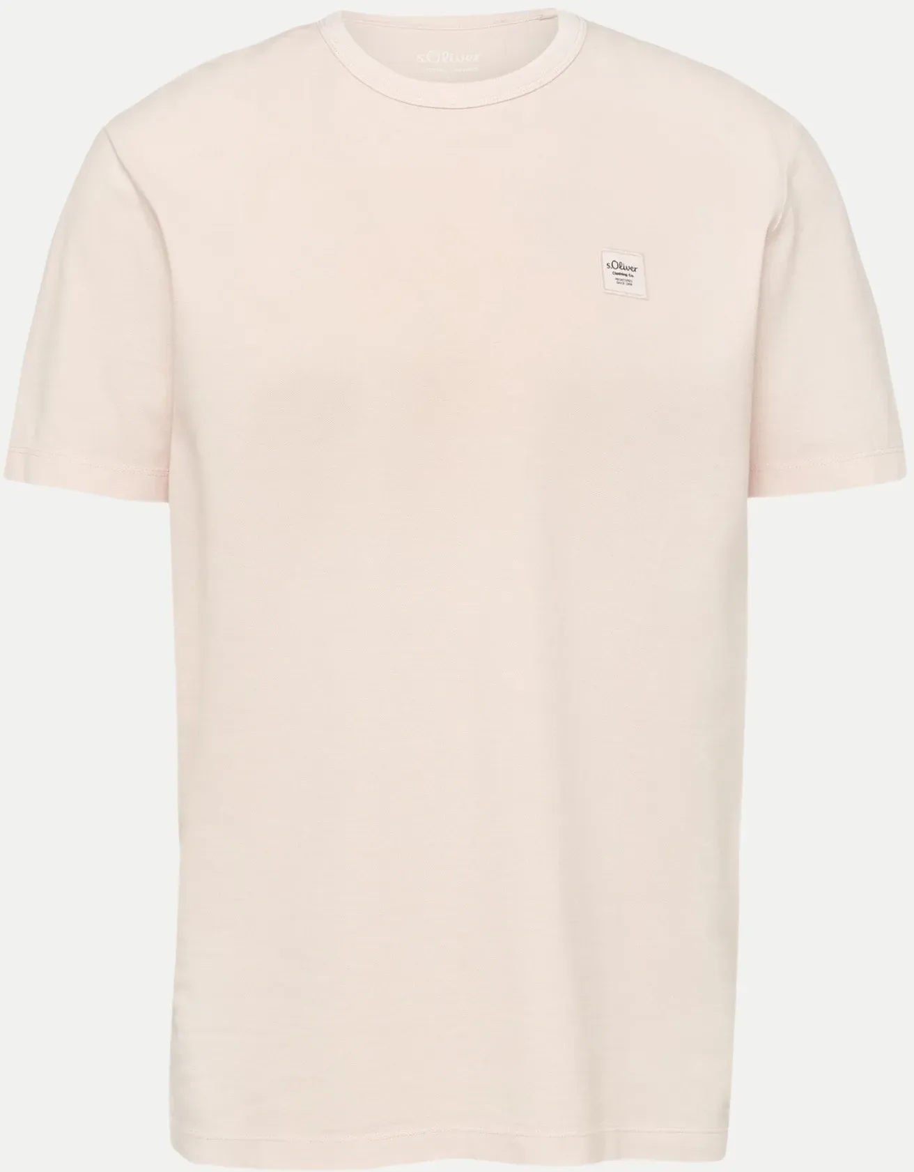 T-Shirt mit Garment Dye Weiß XL
