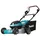 Makita DLM466Z Akku-Rasenmäher inkl. 2 x 2,0 Ah