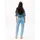 Tommy Hilfiger Tapered-fit-Jeans TOMMY JEANS "High waist - Mom-Jeans Tapered", Damen, Gr. 25, Länge 34, blau (denim light), Denim/Jeans, Obermaterial: 99% Baumwolle, 1% Elasthan, Abriebeffekte, Jeans, Mit Tommy Hilfiger Logo-Flag auf der Gesäßtasche