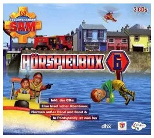 Feuerwehrmann Sam Hörspiel Box 6 (3 CD's) - TV-Serien Show - Interpret: Feuerwehrmann Sam