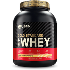 Optimum Nutrition Gold Standard 100% Whey French Vanilla Pulver 2270 g