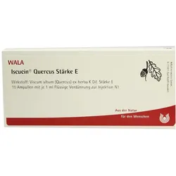 Iscucin Quercus Stärke E Ampullen 10X1 ml