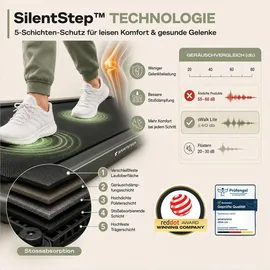 Sportstech sWalk Lite Schwarz