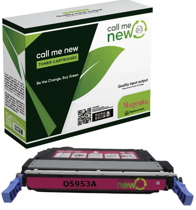 Callmenew Toner für HP Q5953A magenta Color LaserJet 4700