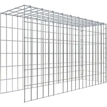 Gabiona C-Ring-Gabione-Anbaukorb Typ 4 60 x 100 x 30 cm Maschenw 5 x 10 cm