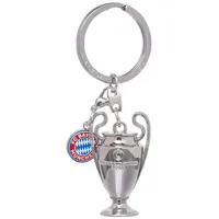 FC Bayern München Schlüsselanhänger Metall UCL Trophy Rot