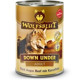 Wolfsblut | Down Under - Black Angus Beef mit Kartoffeln | Adult | 6 x 395 g