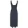 VIVANCE Midikleid Unifarben Nachtblau 36