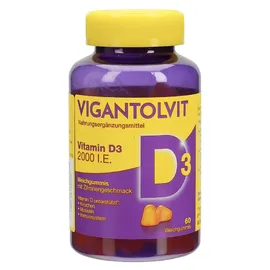 WICK Pharma Vitamin D3 2000 I.E. Weichgummis 60 St.