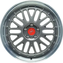 Keskin Tuning Keskin KT22 Retro 8.5x20 ET45 5x112 72,6, Titan Grey Lip Polish