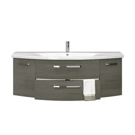 Sconto Waschtischkombination 144 x 53,7 x 49,5 cm Grau