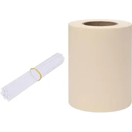 vidaXL Garten-Sichtschutz PVC 35x0,19 m Creme