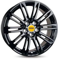 MAM Wheels A4 Black Painted 7.5x17 ET 40 5/115 Alufelge Schwarz