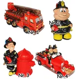 alles-meine.de GmbH große XL Sparbüchse - lustiger Feuerwehrmann - stabile Spardose aus Kunstharz - Geld Sparschwein - Feuerwehr/Feuerwehrmänner - Urlaub - Reisekasse/Rei..