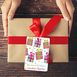 LUMA Geschenkanhänger mehrfarbig
