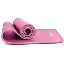 NEOLYMP Fitnessmatte rutschfest extra dick inkl. Tragegurt & E-Book, Größe 183 x 80 cm in Pink Pink