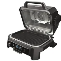 Ninja Woodfire Pro XL Elektrogrill, Grau/Schwarz (1700 Watt)