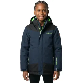 TROLLKIDS Norefjell Jacke Navy Melange/Bright Green 176