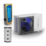 Monoblock Wärmepumpe 8 kW Sunex NEXUS M8 EVI Set mit 300 L Warmwasser und 100 L