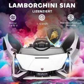 Homcom Kinder-Elektroauto weiß (B/H/L: 62x40x108 cm)