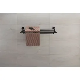 Duravit Starck T Handtuchablage Schwarz Matt 0099444600