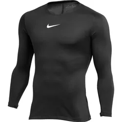 NIKE Park Dri-FIT First Layer langarm Funktionsshirt Kinder black/white XS (122-128 cm)