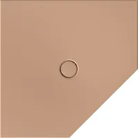 Bette BetteFloor Caro Fünfeck-Duschwanne, 1000x1000mm, 7211-425 Greige