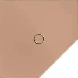 Bette BetteFloor Caro Fünfeck-Duschwanne, 1000x1000mm, 7211-425 Greige