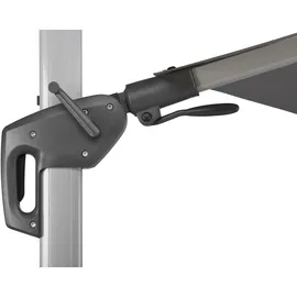 Schneider Schirme Bermuda Ø 350 cm anthrazit inkl. Ständer und Schutzhülle
