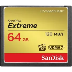 SanDisk Extreme CompactFlash Speicherkarte 64GB