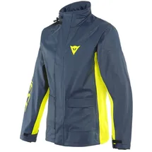 Dainese Storm 2 Regenjacke Black Iris/Fluo Gelb M