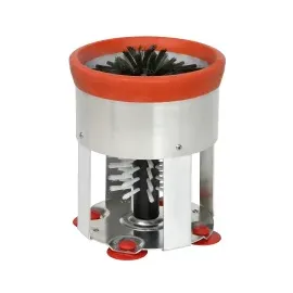 ich-zapfe Gläserspülgerät Alu Durchfluter 18 cm