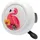 REICH CYCLE-BELLS Fahrradklingel Motivglocke Flamingo, Ø55mm, weiß