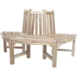 Baumbankhälfte JAVA Teak, C-grade