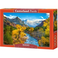 Castorland Puzzle 3000 pièces : Automne Dans le Parc national de Zion, USA