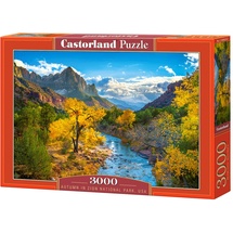 Castorland Puzzle 3000 pièces : Automne Dans le Parc national de Zion, USA