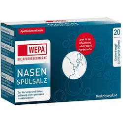 Wepa Nasenspülsalz Salz 60x2,95 g