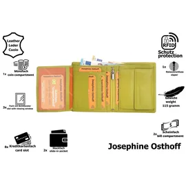 Josephine Osthoff MOOS Geldbörse echt Leder mit RFID Schutz