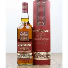 Glendronach 12 Years Old Original Single Malt Scotch 43% vol 0,7 l Geschenkbox