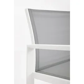 BIZZOTTO Garten-Set Kallen aus Aluminium, modern, Weiß, 4-teilig mit Sofa, Sesseln