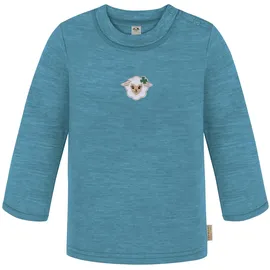 Normani Shirt Taupo blau | grau / anthrazit / graumeliert 74/80