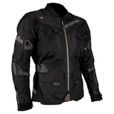 Leatt FlowTour 7.5 Textiljacke Schwarz/Grau L