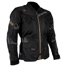 Leatt FlowTour 7.5 Textiljacke Schwarz/Grau L