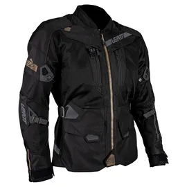 Leatt FlowTour 7.5 Textiljacke Schwarz/Grau L