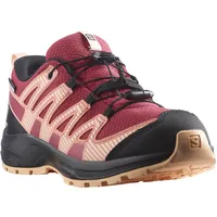 Salomon XA Pro V8 Cswp Wanderschuhe - Earth Red / Black / Almond Cream - EU 35