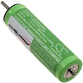 Powery Akku für Rasierer Grün 2000 mAh